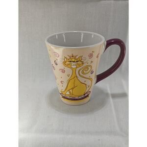 Ambiance Collections Ceramic Cat Mug 'Happiness is being OWNED by a CAT!'